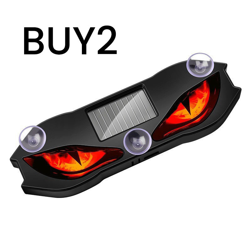 Solar Powered LED Car Warning Light