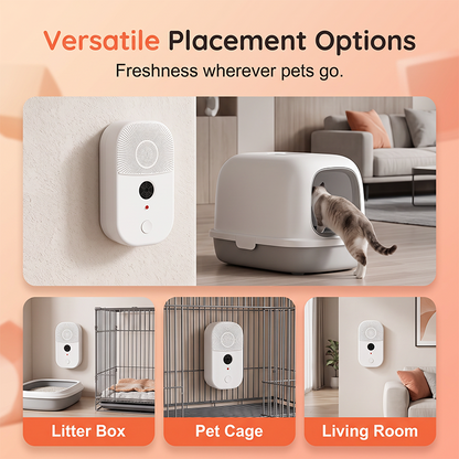 🔥🎁 New Product 50% Off 🔥 2-in-1 Pet Air Purifier & Ultrasonic Anti-Mite Device