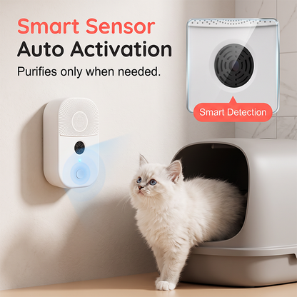 🔥🎁 New Product 50% Off 🔥 2-in-1 Pet Air Purifier & Ultrasonic Anti-Mite Device