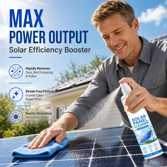 Advanced Solar Panel Cleaner Spray