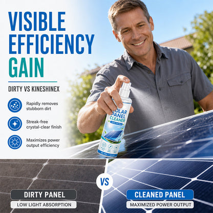 Advanced Solar Panel Cleaner Spray