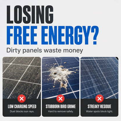 Advanced Solar Panel Cleaner Spray