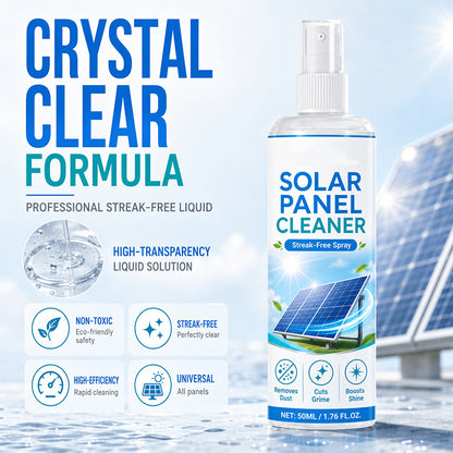 Advanced Solar Panel Cleaner Spray