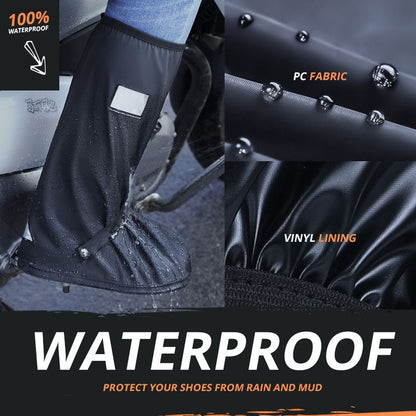 🌧️ Reusable Waterproof Boot Covers for Rain, Mud & Snow