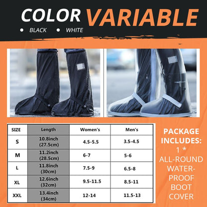 🌧️ Reusable Waterproof Boot Covers for Rain, Mud & Snow