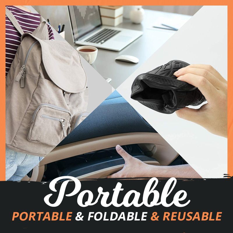 🌧️ Reusable Waterproof Boot Covers for Rain, Mud & Snow