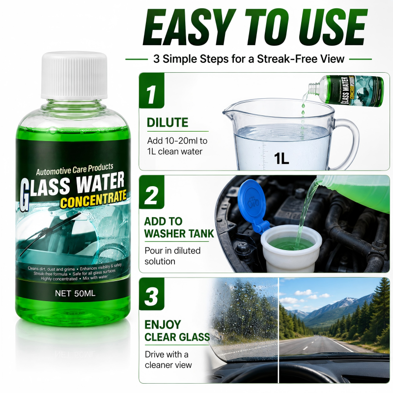 Automotive Glass Water Concentrate