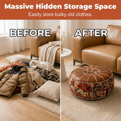 Multifunctional Storage Ottoman Pouf