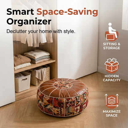 Multifunctional Storage Ottoman Pouf