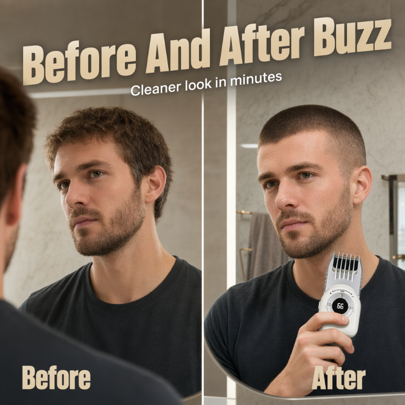 💈 Hot Deal | Men's Cordless Electric Hair Trimmer