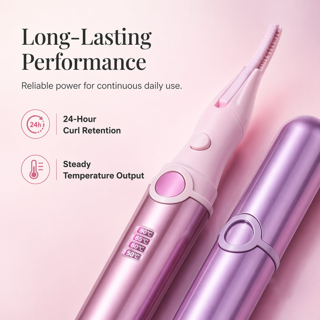Rechargeable Heated Eyelash Curler