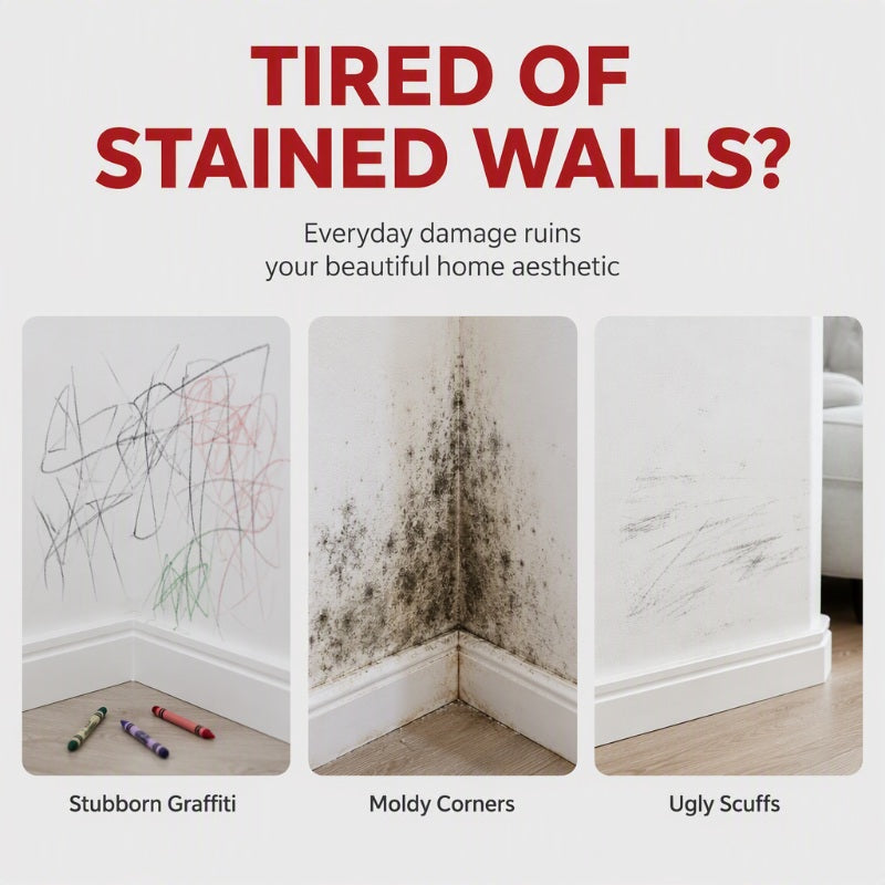 🧱  ✨ Wall Repair Paste – Mess-Free, Safe, Easy DIY 🏠
