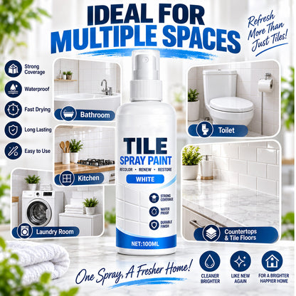 Tile Renewal Spray Paint – Recolor & Refresh