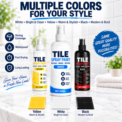Tile Renewal Spray Paint – Recolor & Refresh