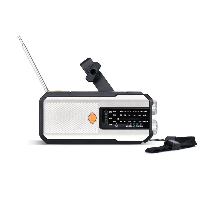 🔥Prepare for a power cut！！Solar Hand-Crank Emergency Weather Radio